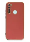 Mey İthalat®   Redmi Note 8 Kılıf Volet Silikon - Kırmızı