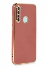 Mey İthalat®   Redmi Note 8 Kılıf Volet Silikon - Kırmızı