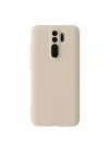 Mey İthalat®   Redmi Note 8 Pro Kılıf First Silikon - Krem