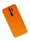 Mey İthalat®   Redmi Note 8 Pro Kılıf First Silikon - Turuncu