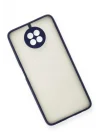 Mey İthalat®   Redmi Note 9 5G Kılıf Montreal Silikon Kapak - Lacivert
