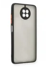 Mey İthalat®   Redmi Note 9 5G Kılıf Montreal Silikon Kapak - Siyah