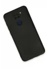Mey İthalat®   Redmi Note 9 Kılıf Nano içi Kadife Silikon - Siyah
