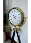 Mey İthalat® Regal Gold Tripod Ayaklı Saat