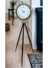 Mey İthalat® Regal Gold Tripod Ayaklı Saat