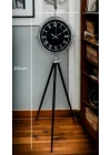 Mey İthalat® Regal Krom Tripod Ayaklı Saat