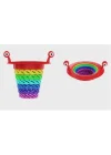 Mey İthalat® Renkli 6 Kademeli Lavabo Süzgeci