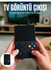 Mey İthalat® Retro Oyun Konsolu Çift Analog Joystick 64GB Hafızalı Taşınabilir El Konsolu