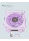 Mey İthalat® Retro Pikap Tasarımlı Bluetooth Hoparlör – Projektörlü Şarjlı Lamba