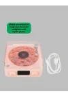 Mey İthalat® Retro Saatli Bluetooth Hoparlör – Gece Lambalı Kristal Ses Kalitesi Yeni Nesil