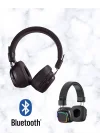 Mey İthalat® RGB Işıklı Katlanabilir Bluetooth 5.3 Kulak Üstü Kulaklık