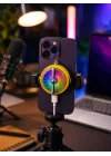 Mey İthalat® RGB Işıklı Manyetik Telefon Oyun Soğutucu Fan