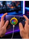 Mey İthalat® RGB Işıklı Manyetik Telefon Oyun Soğutucu Fan