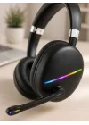 Mey İthalat® RGB SİYAH KULAKLIK MAX-17