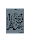 Mey İthalat® Rich New Seri N-282 Stencil 35x25 cm