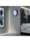 Mey İthalat® Royal Lacivert 36 Cm Duvar Saati