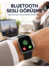 Mey İthalat® RS12 PRO+ Titanyum Kasa Akıllı Saat – Uyku ve Nabız Takibi, Suya Dayanıklı, Bluetooth Arama Yeni Nesil