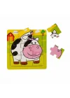 Mey İthalat® S00002907 PUZZLE ANIMALS 9 PCS 3 AST