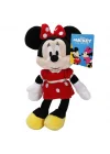 Mey İthalat® S00003414 PELUŞ MİNNİE KIRMIZI ELBİSELİ 30CM -SUN