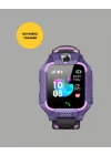 Mey İthalat® S10 Mor Akıllı Çocuk Saati