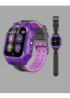Mey İthalat® S10 Mor Akıllı Çocuk Saati