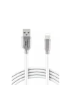 Mey İthalat®  S48 Lightning Kablo iphone Uyumlu 1M 3A - Beyaz