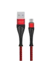 Mey İthalat®  S61 Micro USB Kablo 1.2M 2.1A - Kırmızı