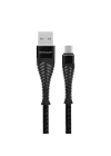 Mey İthalat®  S61 Micro USB Kablo 1.2M 2.1A - Siyah