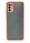 Mey İthalat®  Samsung Galaxy A02S Kılıf Montreal Silikon Kapak - Pembe