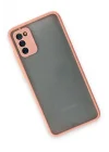 Mey İthalat®  Samsung Galaxy A02S Kılıf Montreal Silikon Kapak - Pembe