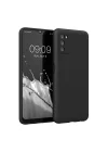 Mey İthalat®  Samsung Galaxy A03S Kılıf First Silikon - Siyah