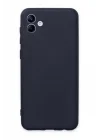 Mey İthalat®  Samsung Galaxy A04 Kılıf First Silikon - Lacivert