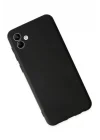 Mey İthalat®  Samsung Galaxy A04 Kılıf First Silikon - Siyah