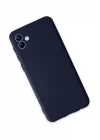 Mey İthalat®  Samsung Galaxy A04E Kılıf First Silikon - Lacivert
