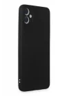Mey İthalat®  Samsung Galaxy A05 Kılıf First Silikon - Siyah