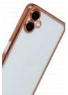 Mey İthalat®  Samsung Galaxy A07 4G  Lensli Silikon - Çöl Titanyum