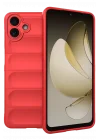 Mey İthalat®  Samsung Galaxy A07 4G Optimum Silikon - Kırmızı