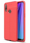 Mey İthalat®  Samsung Galaxy A10S Kılıf Auto Focus Kapak - Kırmızı
