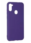 Mey İthalat®  Samsung Galaxy A11 Kılıf Nano içi Kadife Silikon - Mor