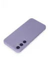 Mey İthalat®  Samsung Galaxy A15 4G Kılıf First Silikon - Lila