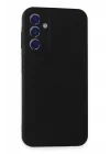 Mey İthalat®  Samsung Galaxy A15 4G Kılıf First Silikon - Siyah