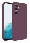 Mey İthalat®  Samsung Galaxy A16 5G Kılıf First Silikon - Mürdüm