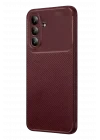 Mey İthalat®  Samsung Galaxy A17 5G Auto Focus Karbon Kapak - Bordo