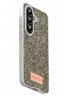 Mey İthalat®  Samsung Galaxy A17 5G Bright Simli Kapak - Gold