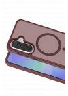 Mey İthalat®  Samsung Galaxy A17 5G Jota Magsafe Kapak - Bordo