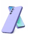 Mey İthalat®  Samsung Galaxy A17 5G Nano içi Kadife Silikon - Lila