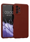 Mey İthalat®  Samsung Galaxy A23 4G Kılıf First Silikon - Bordo
