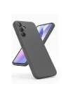 Mey İthalat®  Samsung Galaxy A24 4G Kılıf First Silikon - Gri