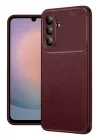 Mey İthalat®  Samsung Galaxy A27 5G Auto Focus Karbon Kapak - Bordo