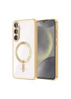 Mey İthalat®  Samsung Galaxy A27 5G Kross Magneticsafe Kapak - Gold